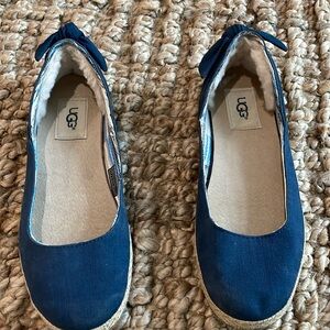 Navy blue Ugg flats